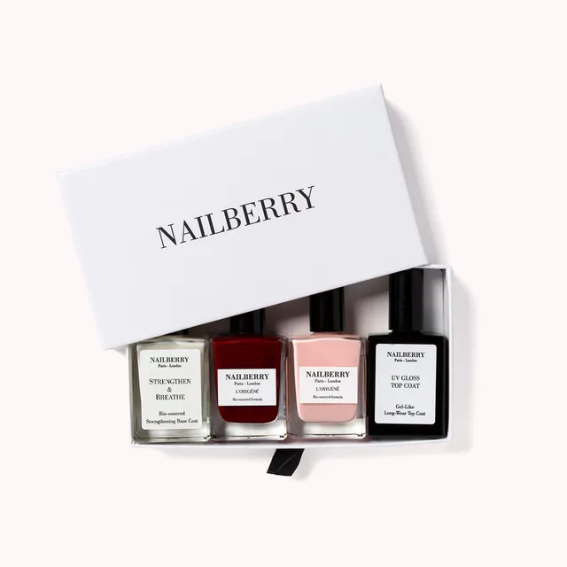 Nailberry 4-Piece Large boîte cadeau vide 4 vernis