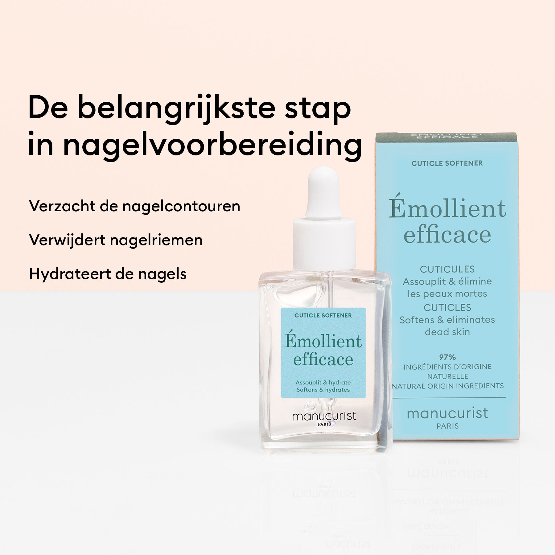 Manucurist Super Set préparation ongle pinceau poussière