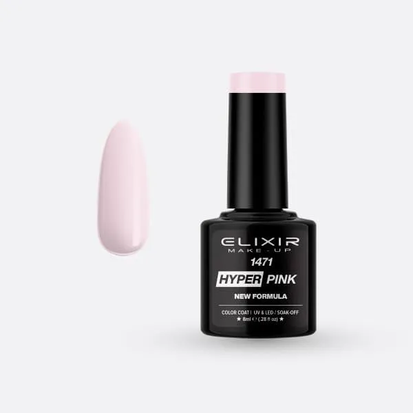 Élixir Hyper vernis semi-permanent 1471 Hyper Pink 8ml