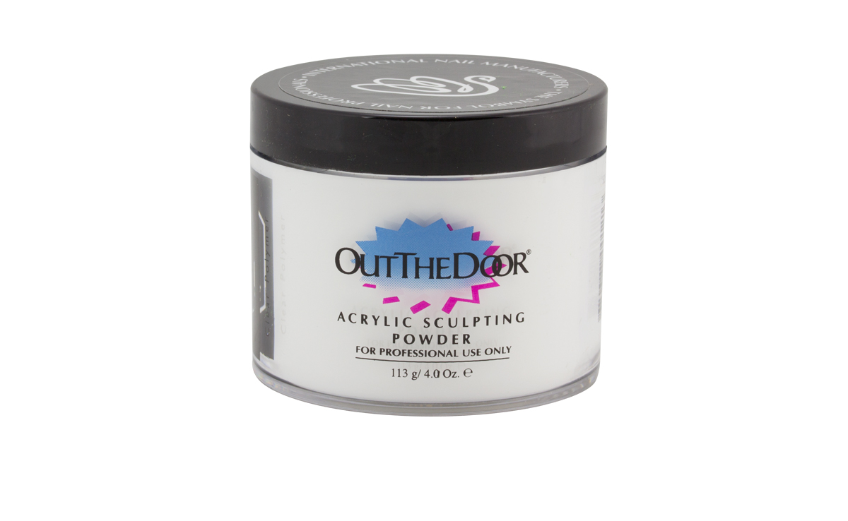 INM Out The Door poudre acrylique Clear 4 oz rapide