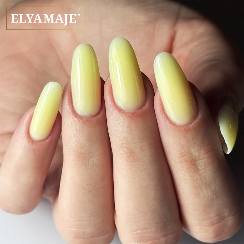 Elyamaje Color Creamy Gel Lemongrass N°05 gel UV LED gainage