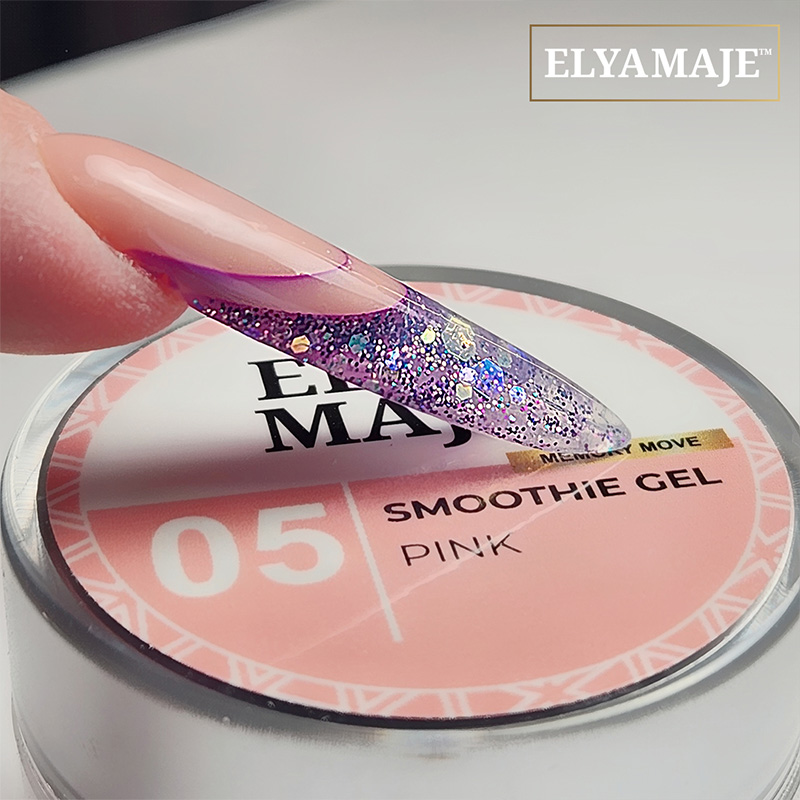 Elyamaje Smoothie Gel Pink N°5 gel UV