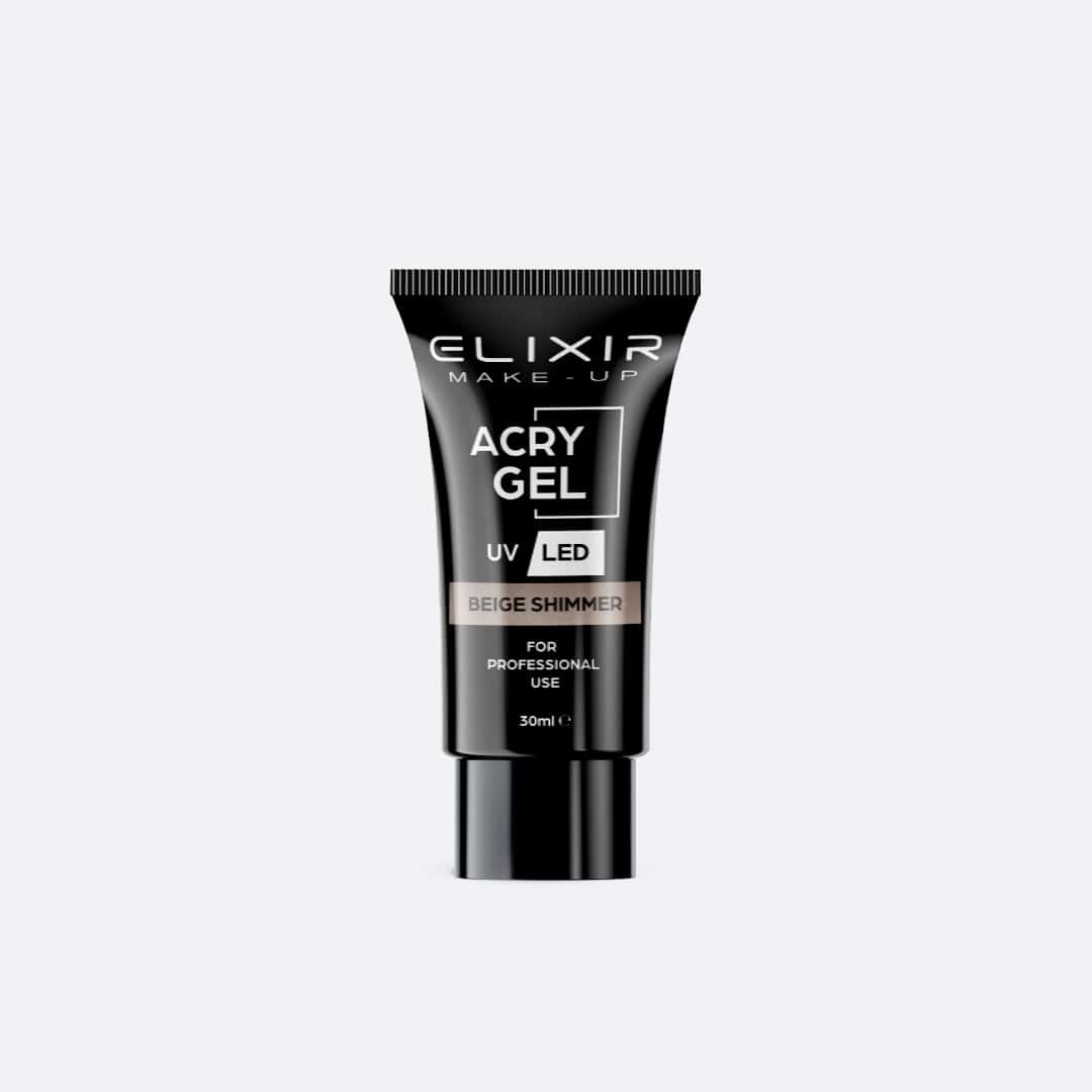 Élixir AcryGel #720 Gel Beige Shimmer 30 g tenue longue