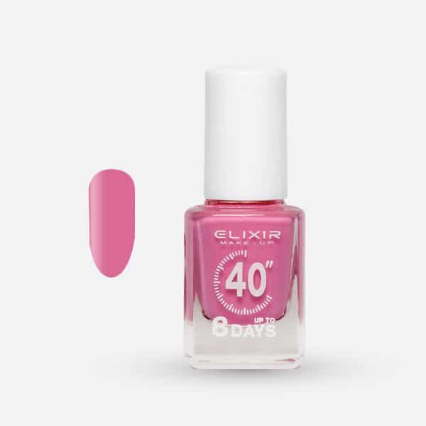 Élixir 40" #251 vernis séchage rapide rose 8 jours