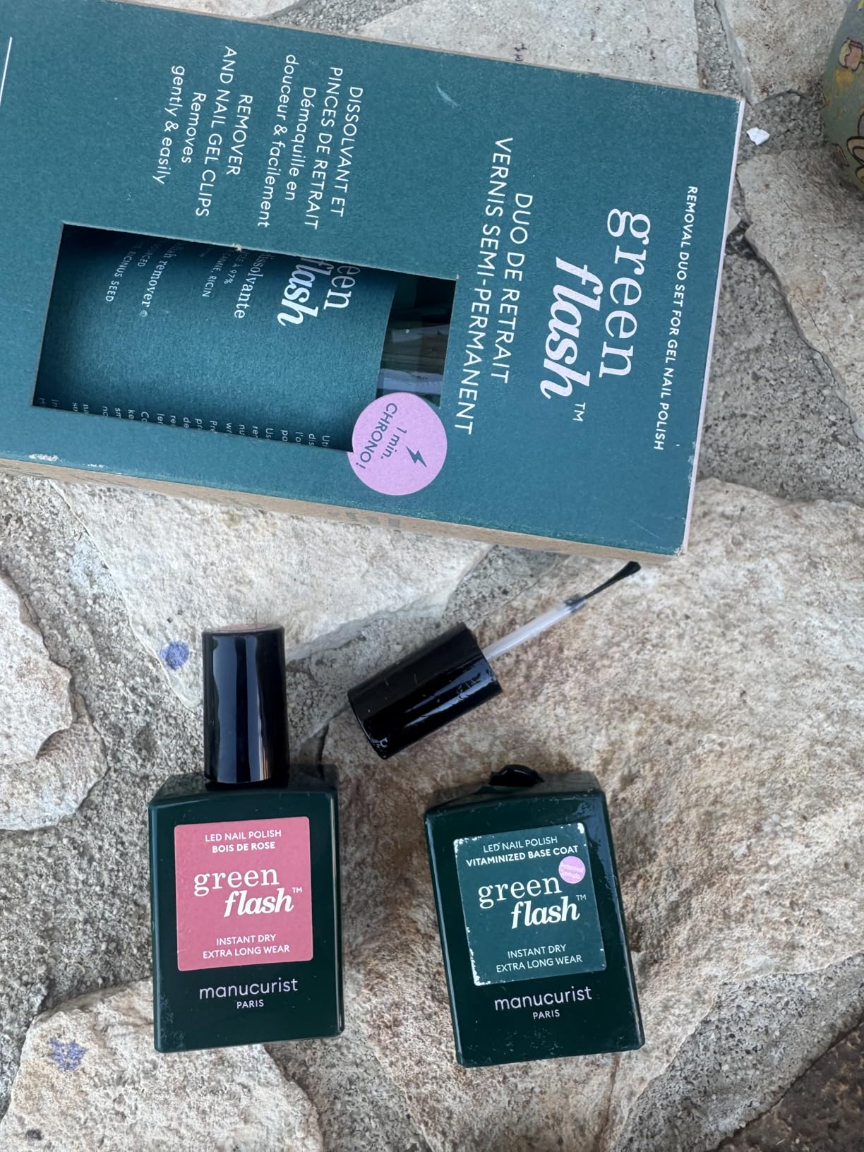 Manucurist Green Flash Base Coat Vitaminée base 15 ml fortifiante