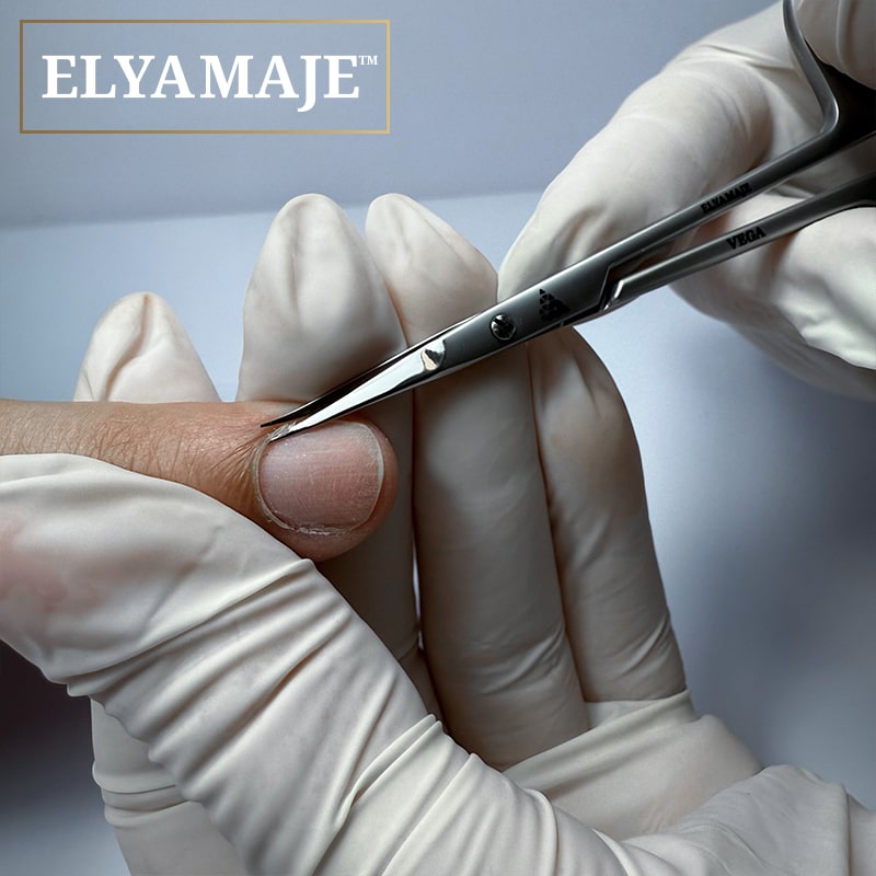 Elyamaje Eco Pro Vega ciseaux à cuticules 20 mm inox