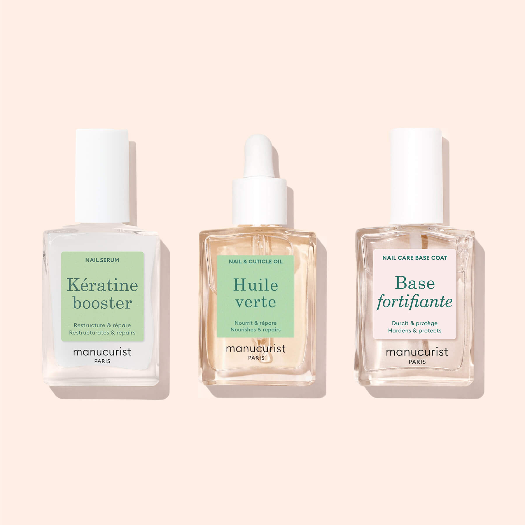 Manucurist Routine Starter cure ongles mous kératine 2 semaines
