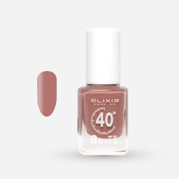 Élixir 40" #225 vernis séchage rapide nude pink 8 jours