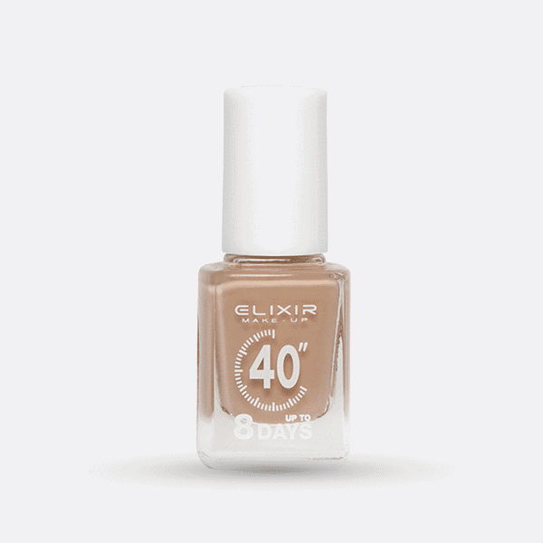 Élixir 40" #071 vernis séchage rapide camel 8 jours
