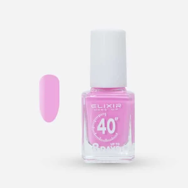 Élixir 40 Secondes #424 vernis rose séchage rapide