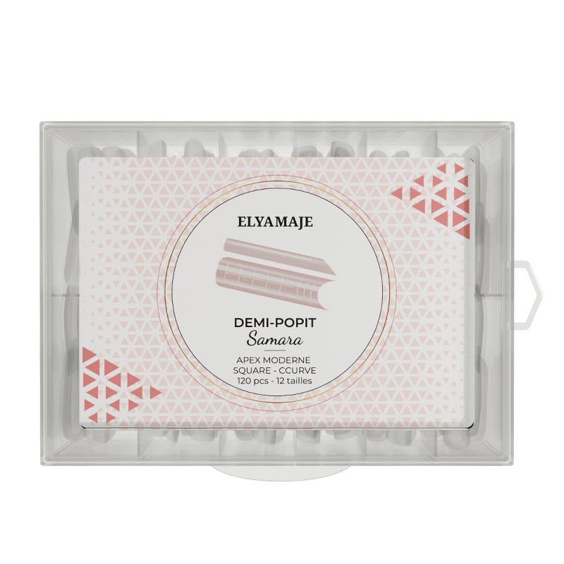 Elyamaje Samara demi-popit square apex moderne