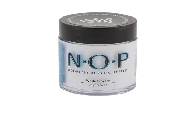 INM N.O.P. White poudre acrylique blanche 1.5 oz