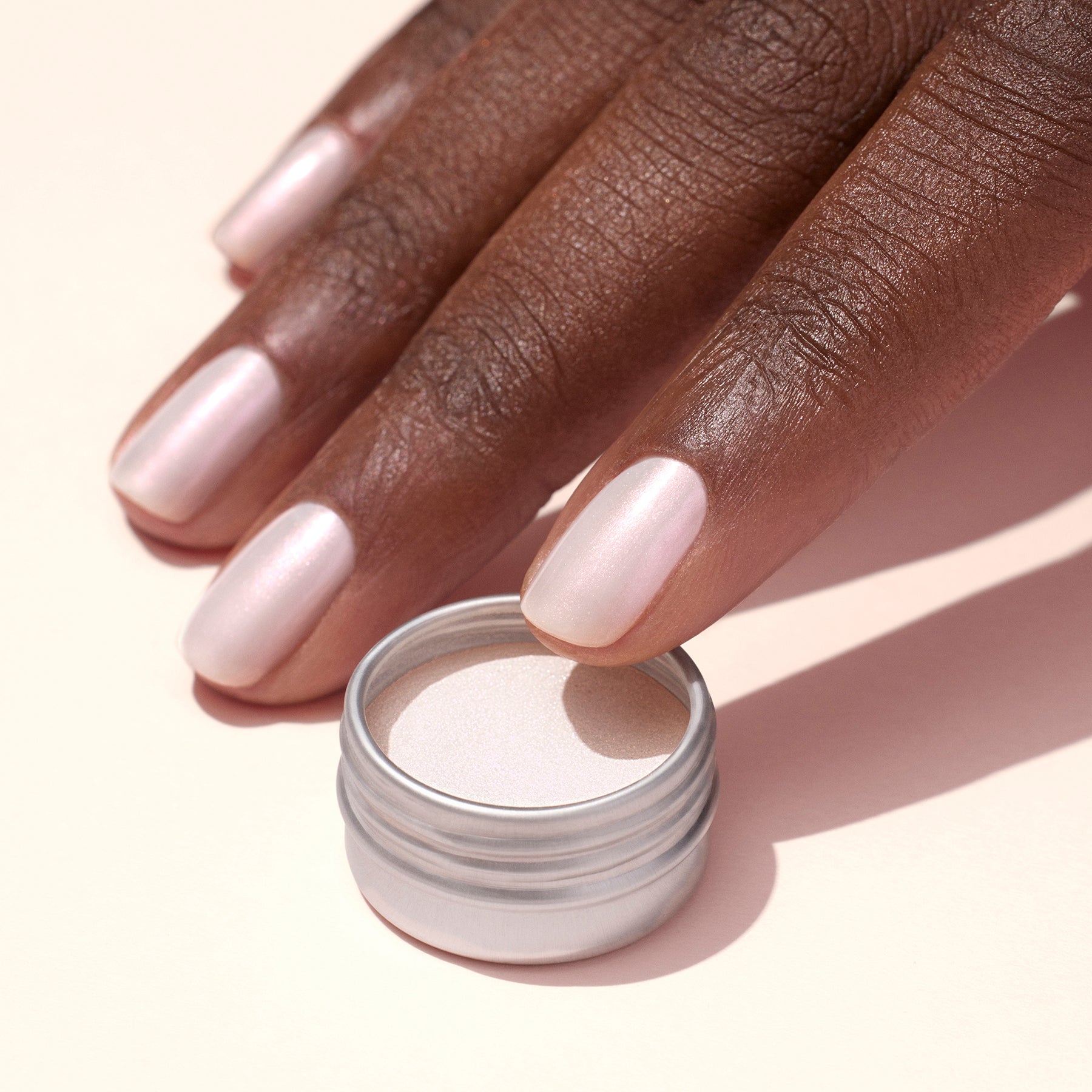Manucurist Pink Glazed poudre nail art effet nacré