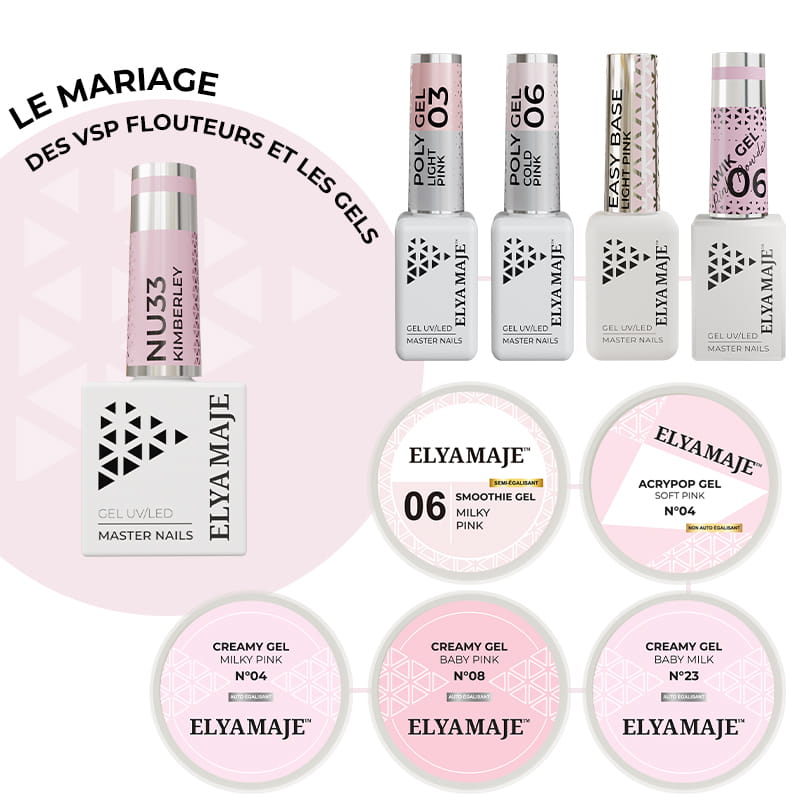Elyamaje N°33 Kimberley vernis semi-permanent couvrant