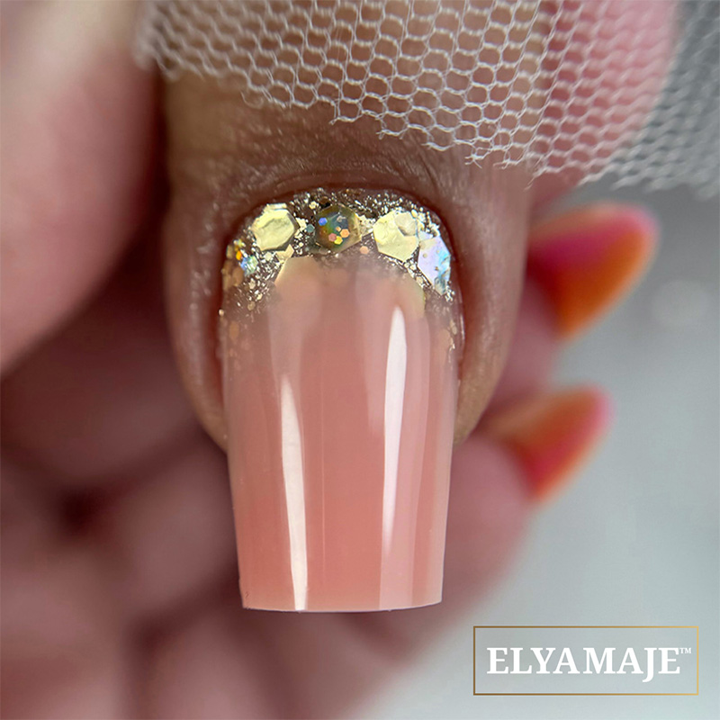 ElyaMaje Creamy Gel n°14 Light Peach gel construction