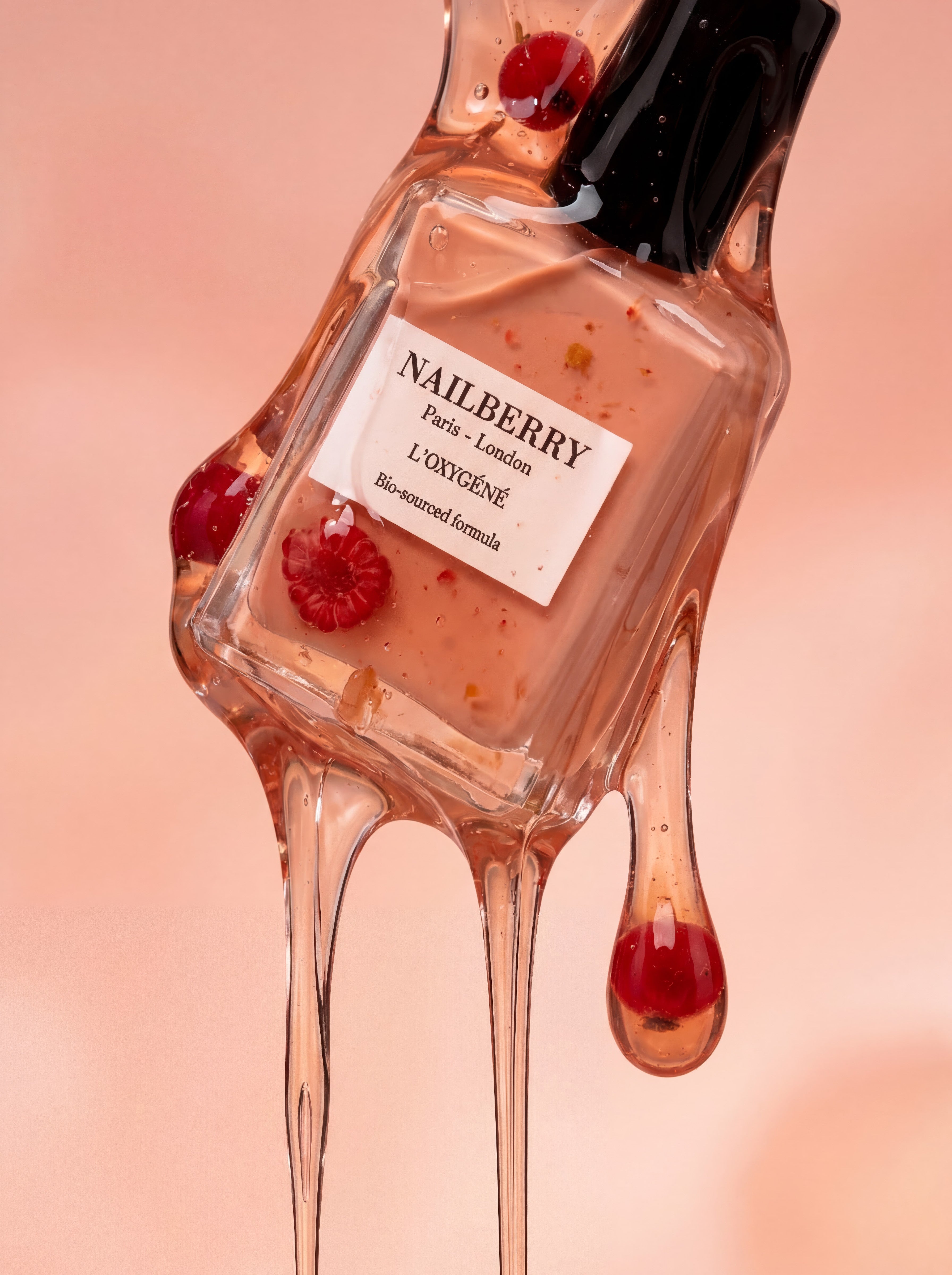 Nailberry L'Oxygéné Made You Blush vernis 14 ml pêche rosé