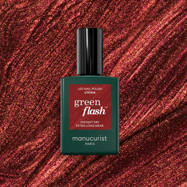 Manucurist Green Flash Utopia vernis semi-permanent cuivré