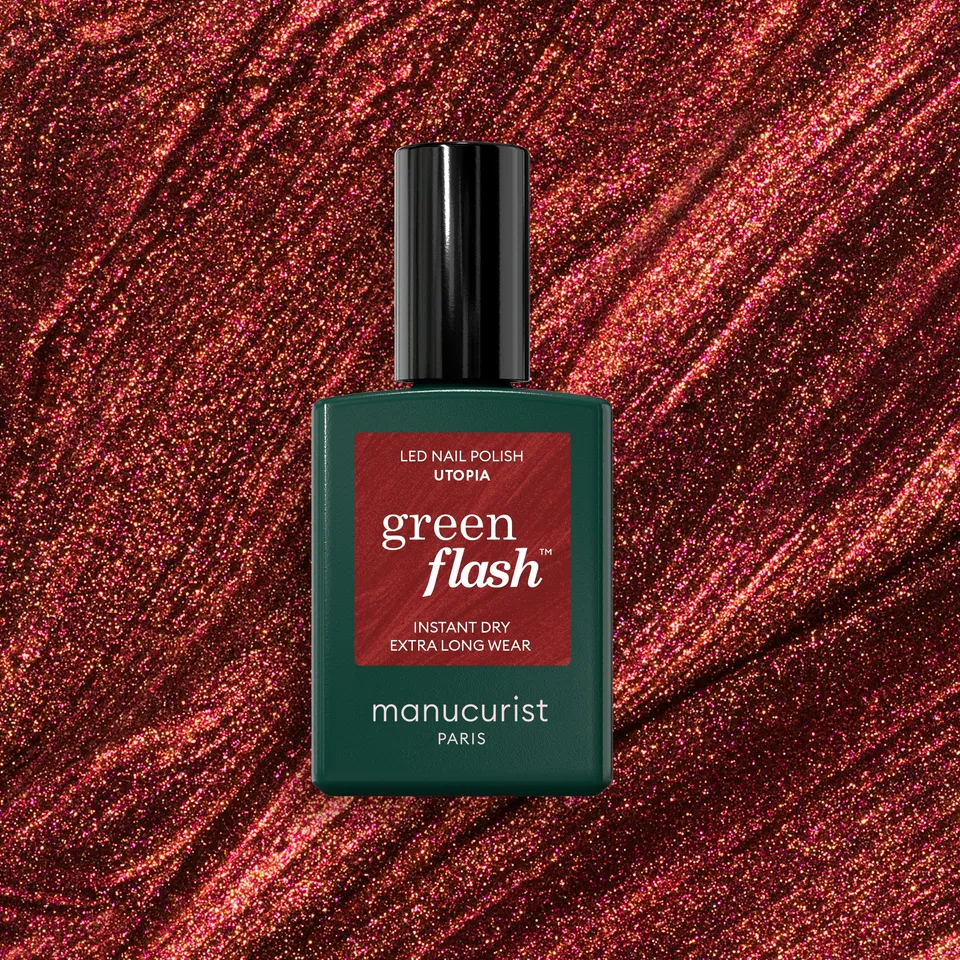 Manucurist Green Flash Utopia vernis semi-permanent cuivré