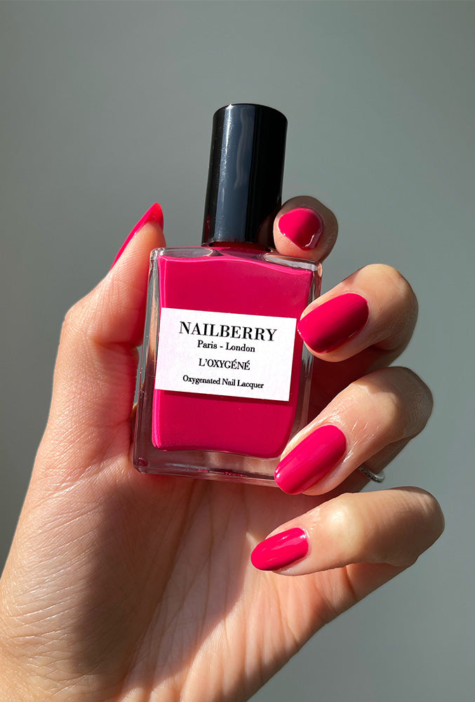 Nailberry L'oxygéné Strawberry vernis 15 ml rose opaque