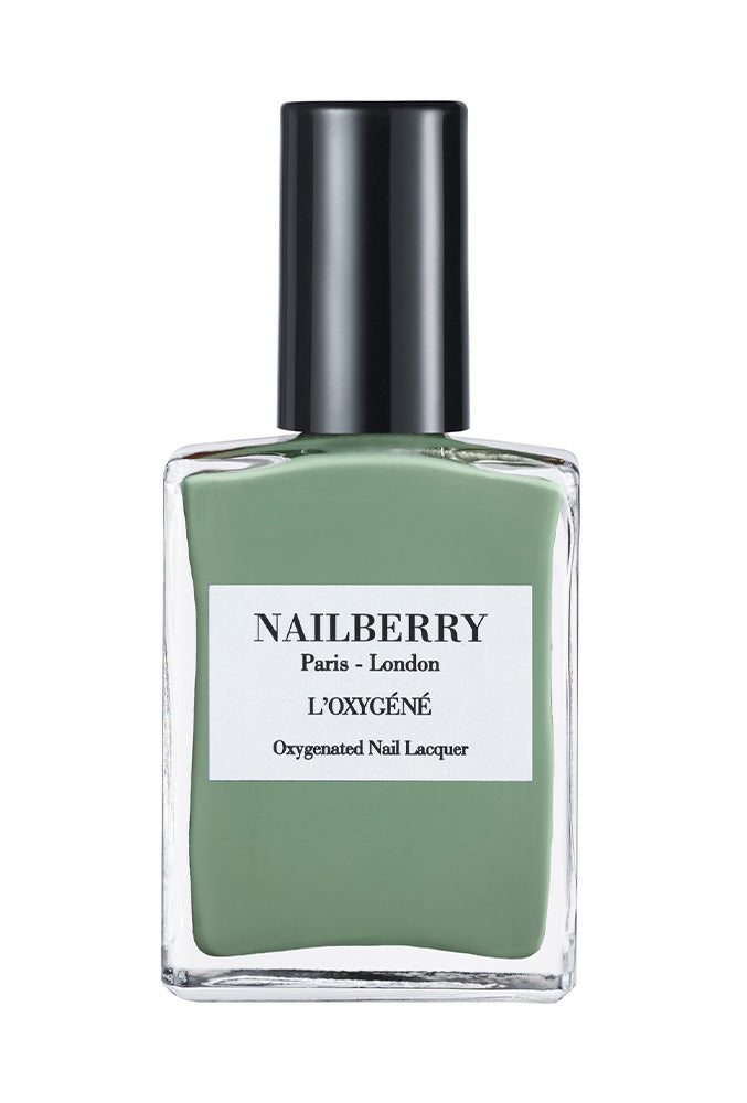 Nailberry L'Oxygéné Mint vernis 15ml vert sauge