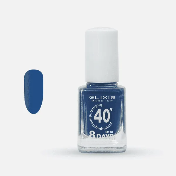 Élixir 40" #299 Sapphire vernis à ongles 8 jours séchage 40s