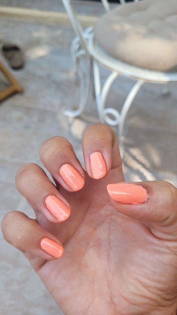 Manucurist Green Tangerine vernis à ongles orange néon