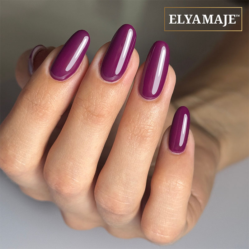 Elyamaje N°187 Absolute Ruby vernis semi-permanent rouge