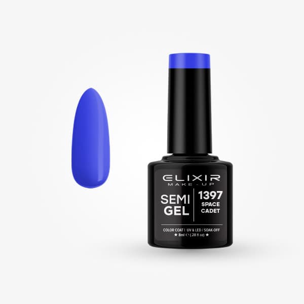 Élixir Semi Gel #1397 Space Cadet vernis semi-permanent 8 ml bleu