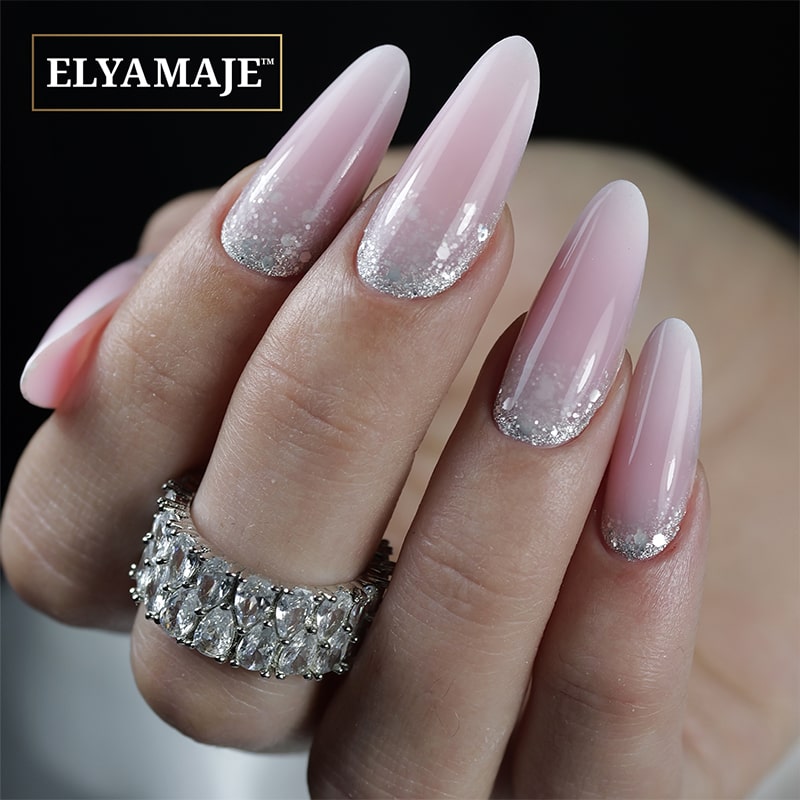 ElyaMaje Supreme Silver 181 vernis semi-permanent argent