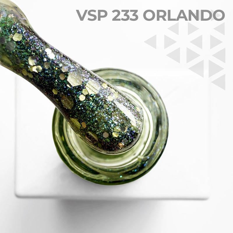 Elyamaje N°233 Orlando vernis semi-permanent couvrance nette