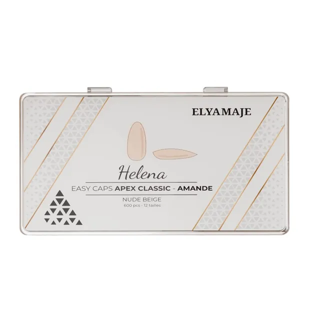 Elyamaje Apex Classic Helena capsules nude beige pose américaine