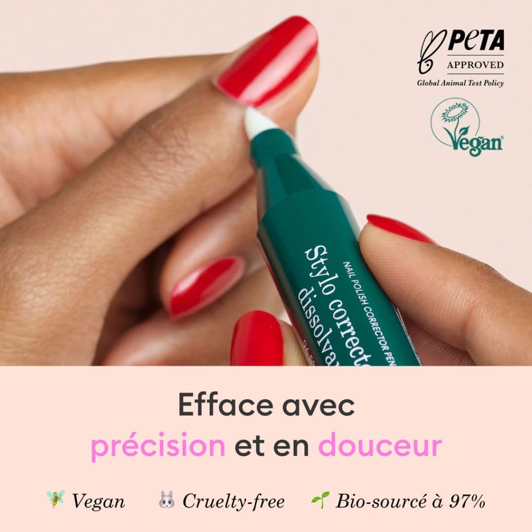 Manucurist Stylo Dissolvant correcteur sans acetone 3 mines