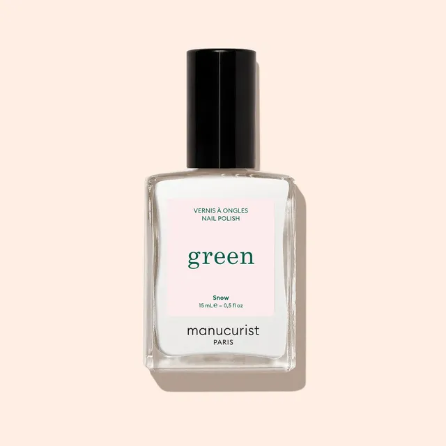 Manucurist Green Snow vernis blanc opaque