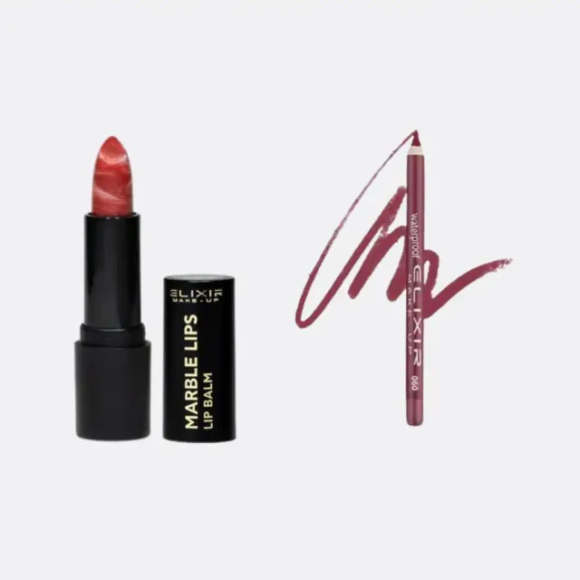 Élixir Marble Lips Deep Marble kit lèvres brillant