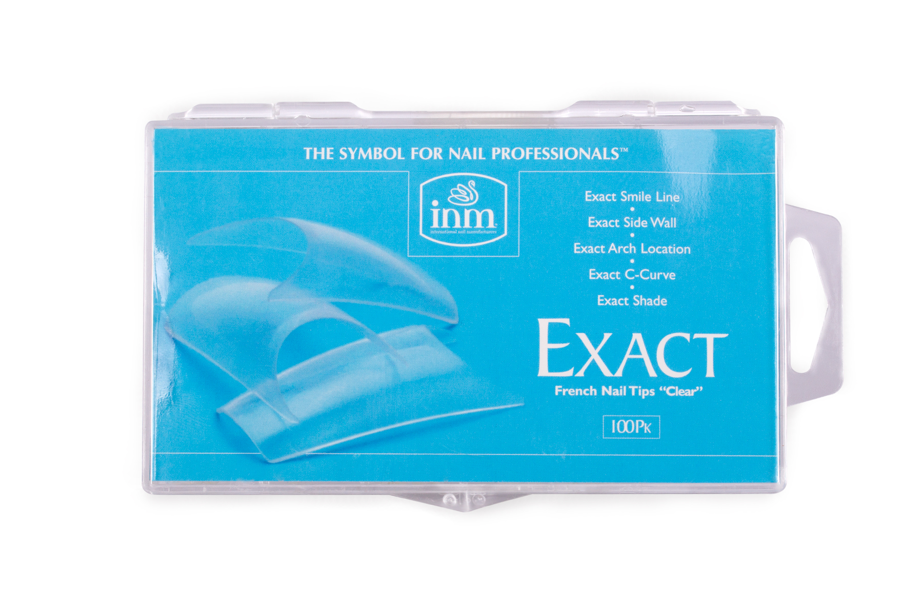 INM X-Clear capsules ongles transparentes x100