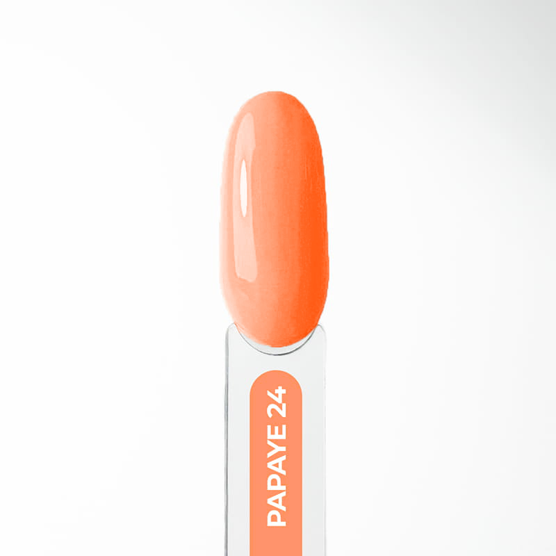 Elyamaje N°24 Papaye vernis semi-permanent orange