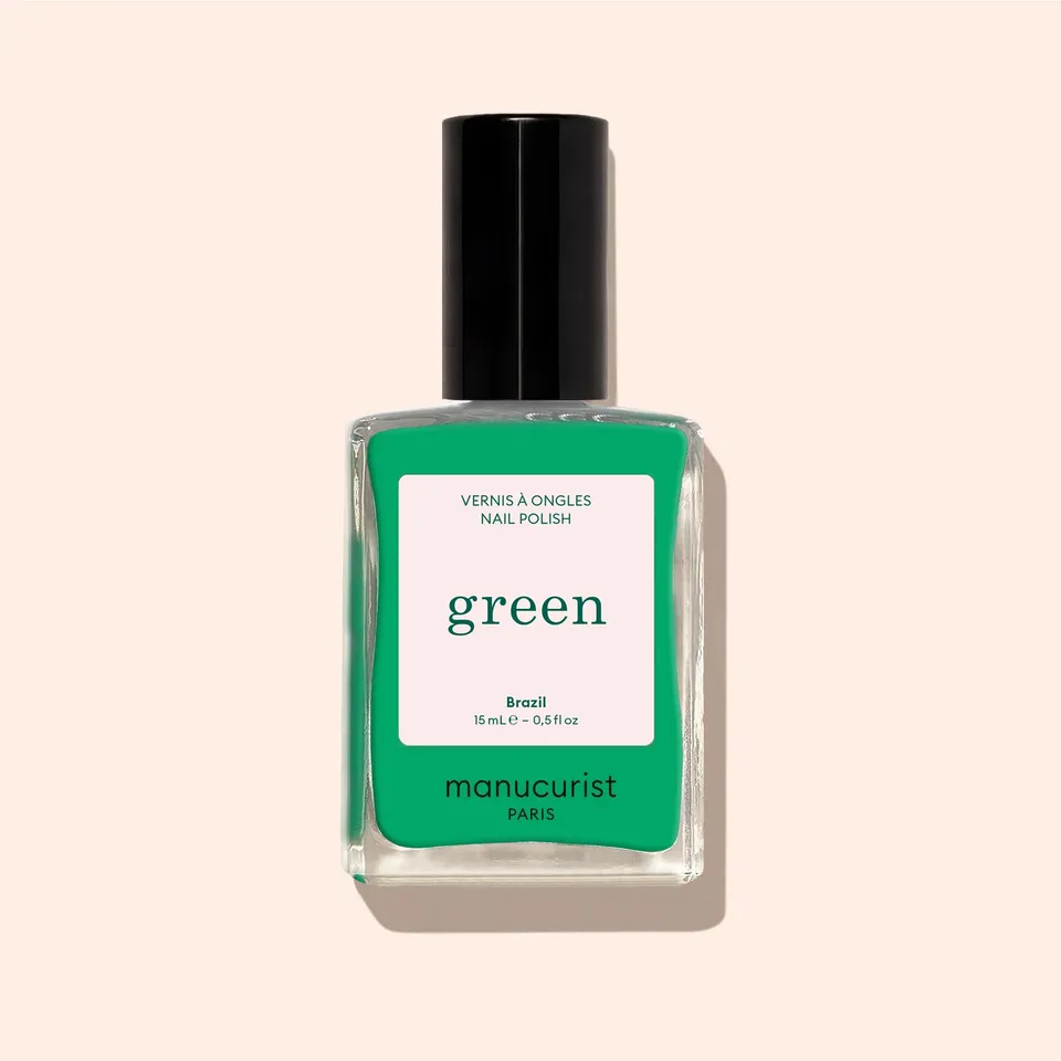 Manucurist Green Brazil vernis à ongles vert pop opaque