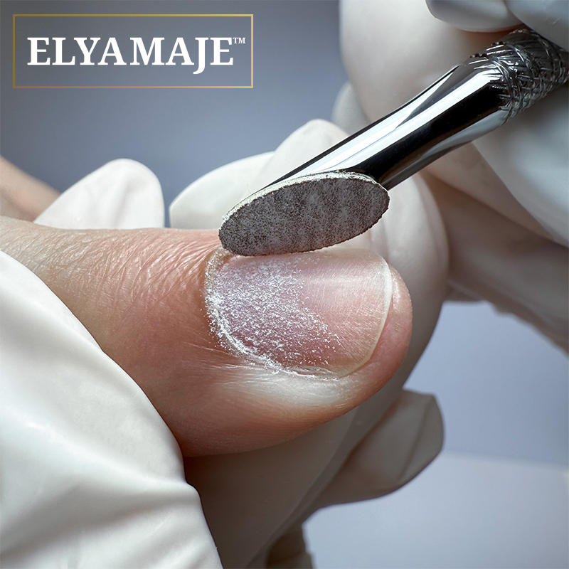 Elyamaje Expert Pro Mango repousse cuticules 2-en-1 inox