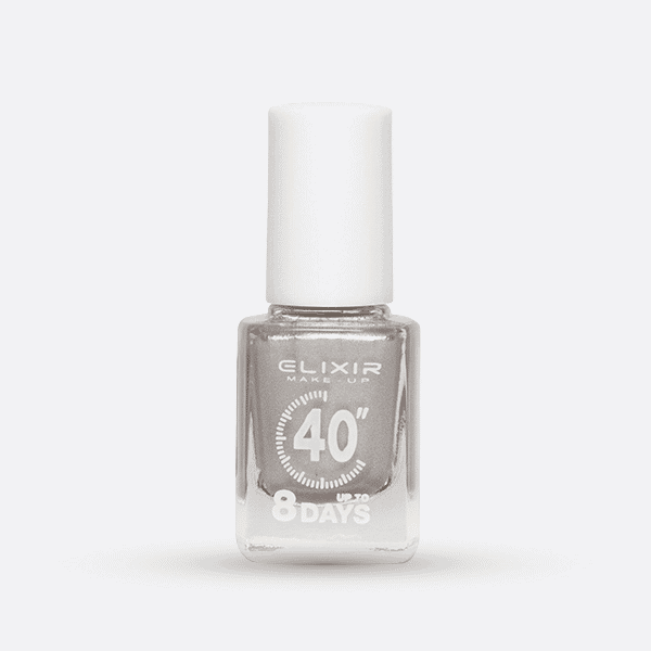 Élixir 40 Secondes #115 vernis à ongles argent Silver