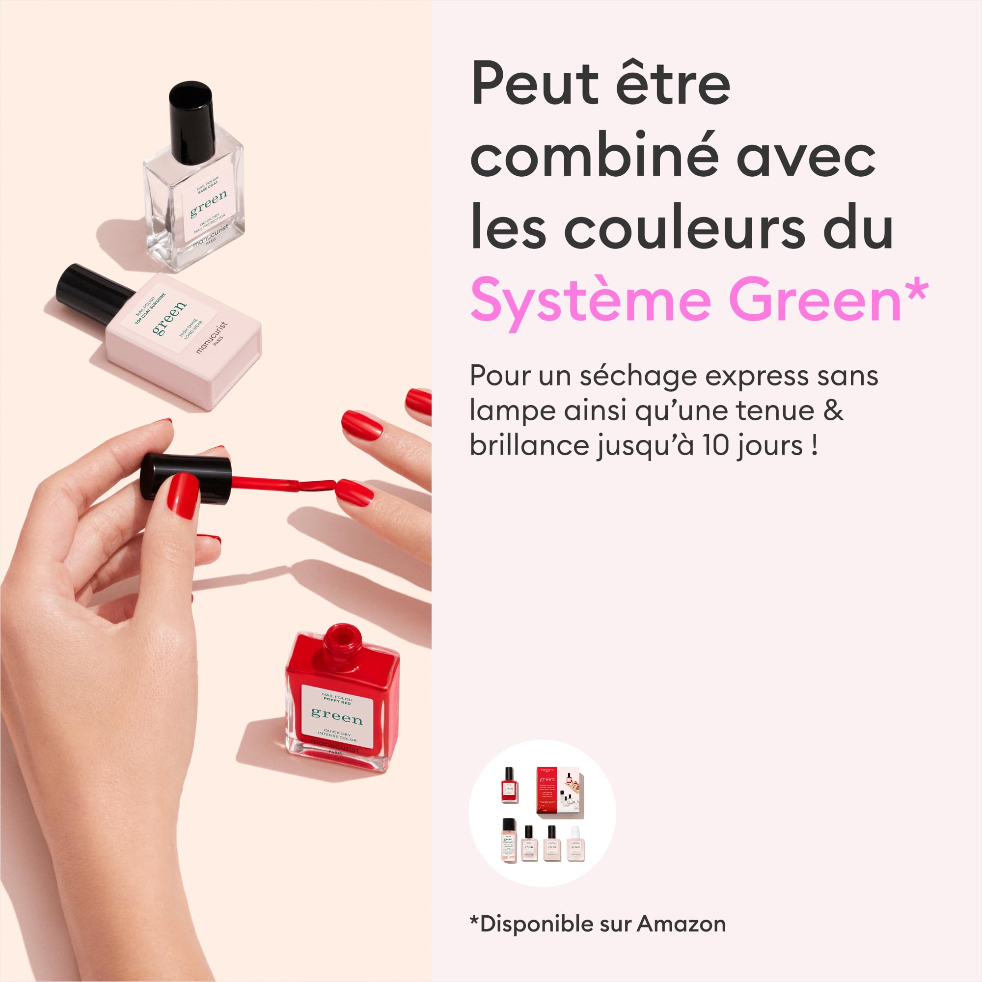Manucurist Base S.O.S. soin fortifiant ongles très abîmés