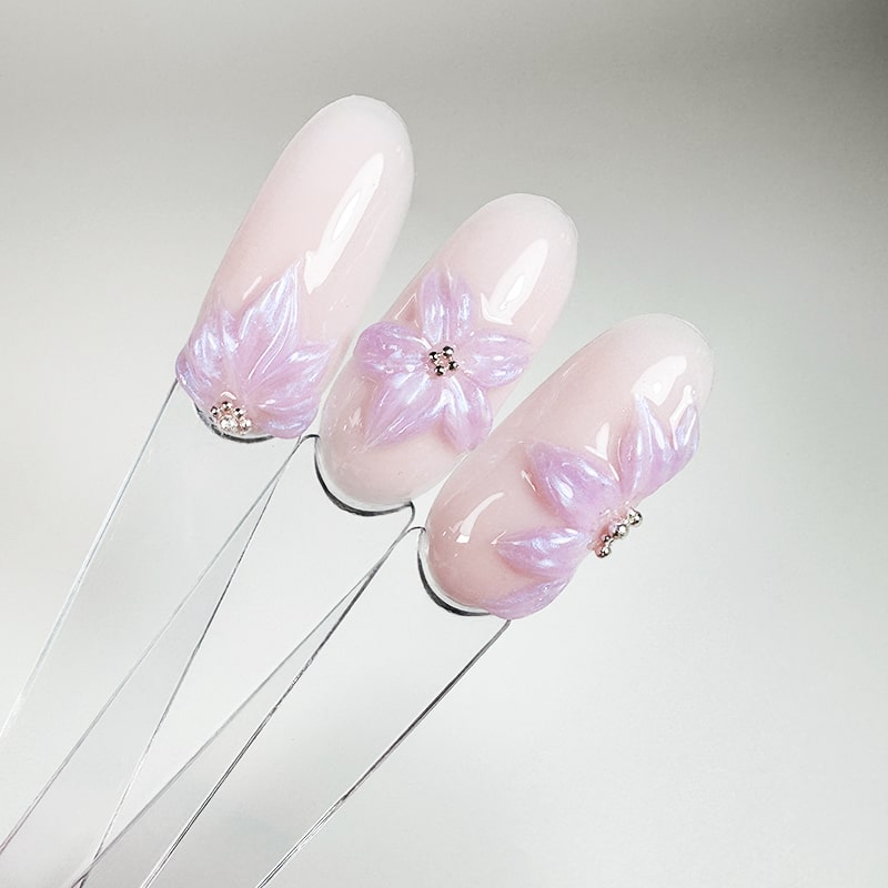 Elyamaje 3D Gel Sculpt N°4 Lavande gel nail art