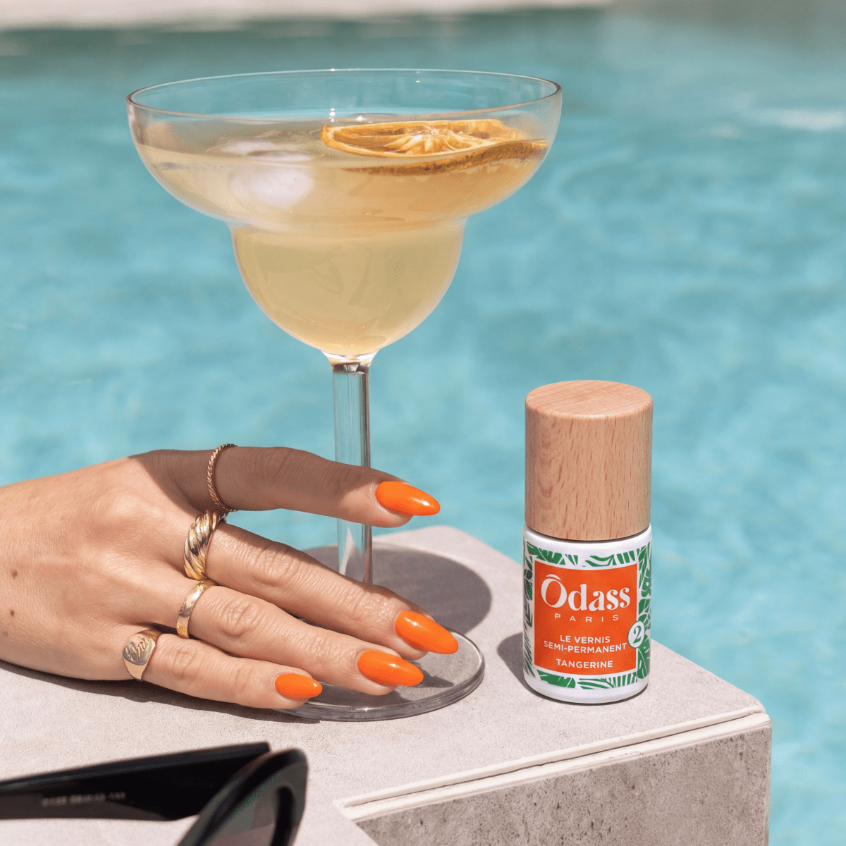 Ôdass Paris vernis semi-permanent Tangerine 10 ml biosourcé