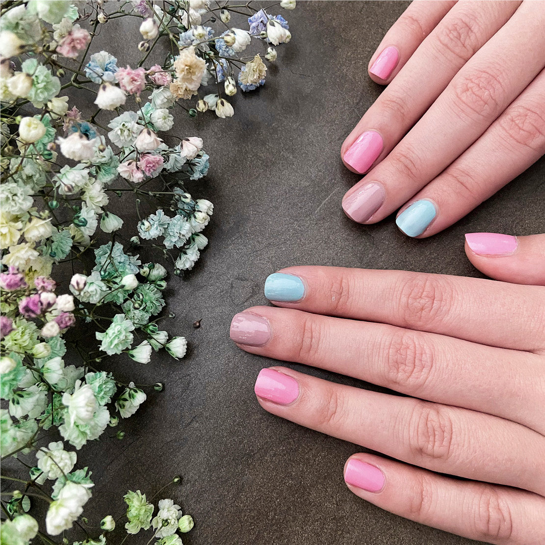 Nail Kind The Colour Squad Bon Bon Blush vernis à ongles rose mauve