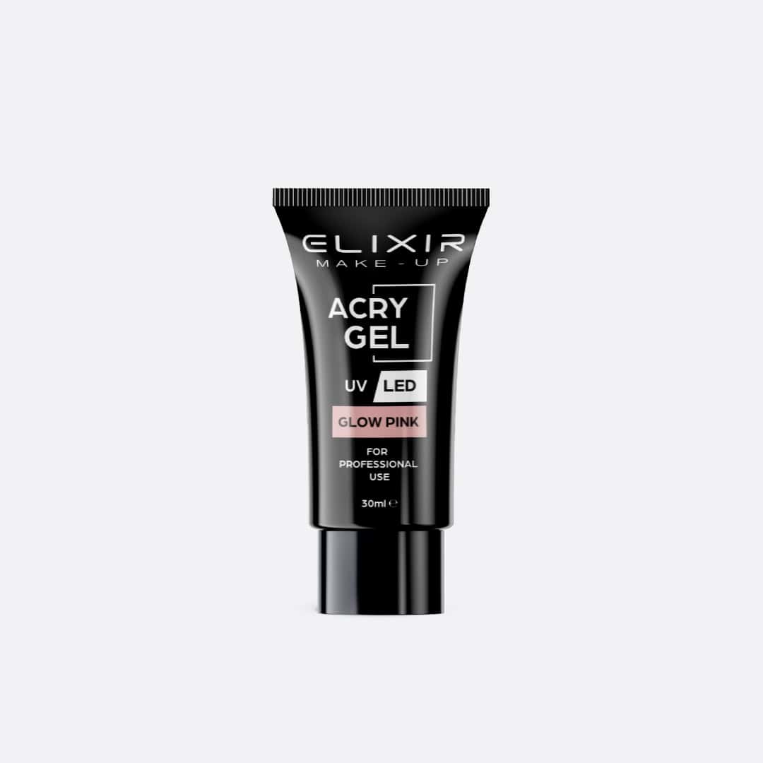 Élixir AcryGel #710 gel acrylique Glow Pink 30 g longue tenue