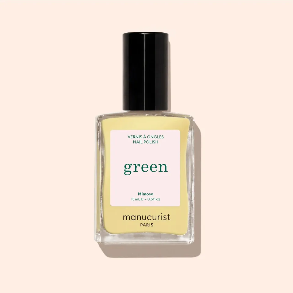 Manucurist Green Mimosa vernis à ongles jaune pastel