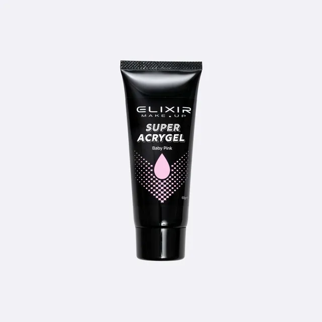 Élixir Super Acrygel ongle 907D Baby Pink 60 g solide