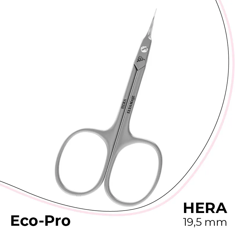 Elyamaje Hera Eco Pro 19,5mm ciseaux à cuticules inox