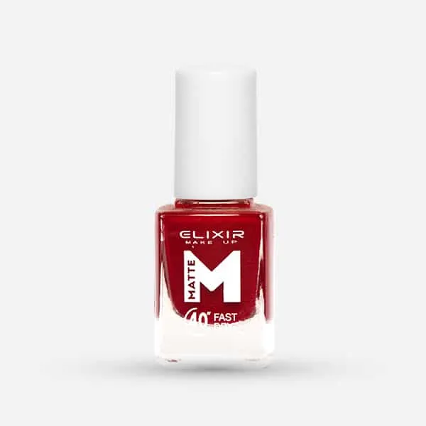 Élixir Matte #M57 vernis mat Maroon 40 secondes