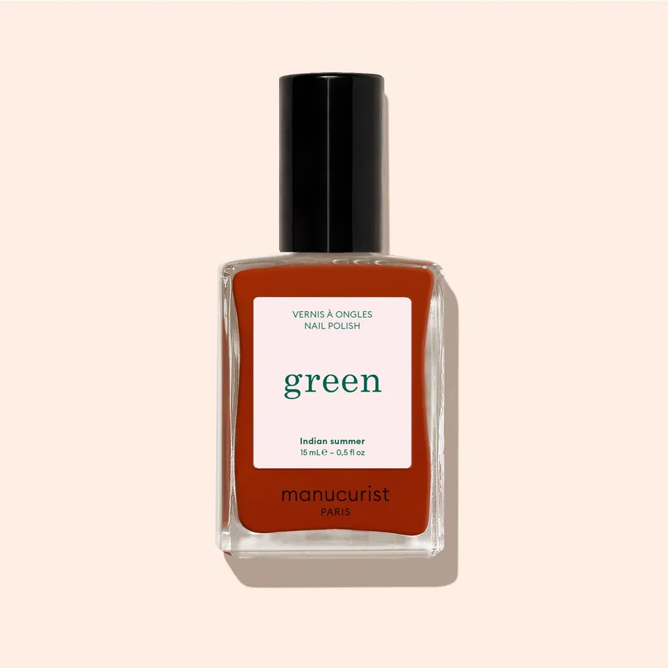Manucurist Green Indian Summer vernis rouge ocre opaque