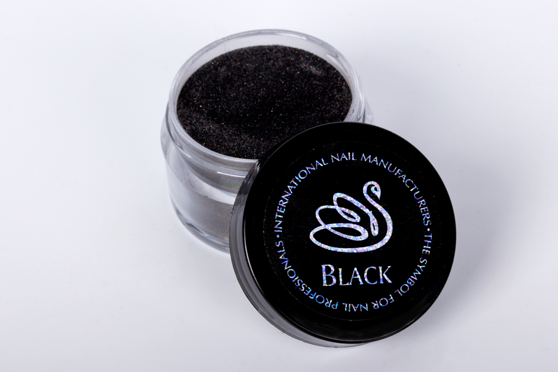 INM Black poudre acrylique 1.5 oz noir intense